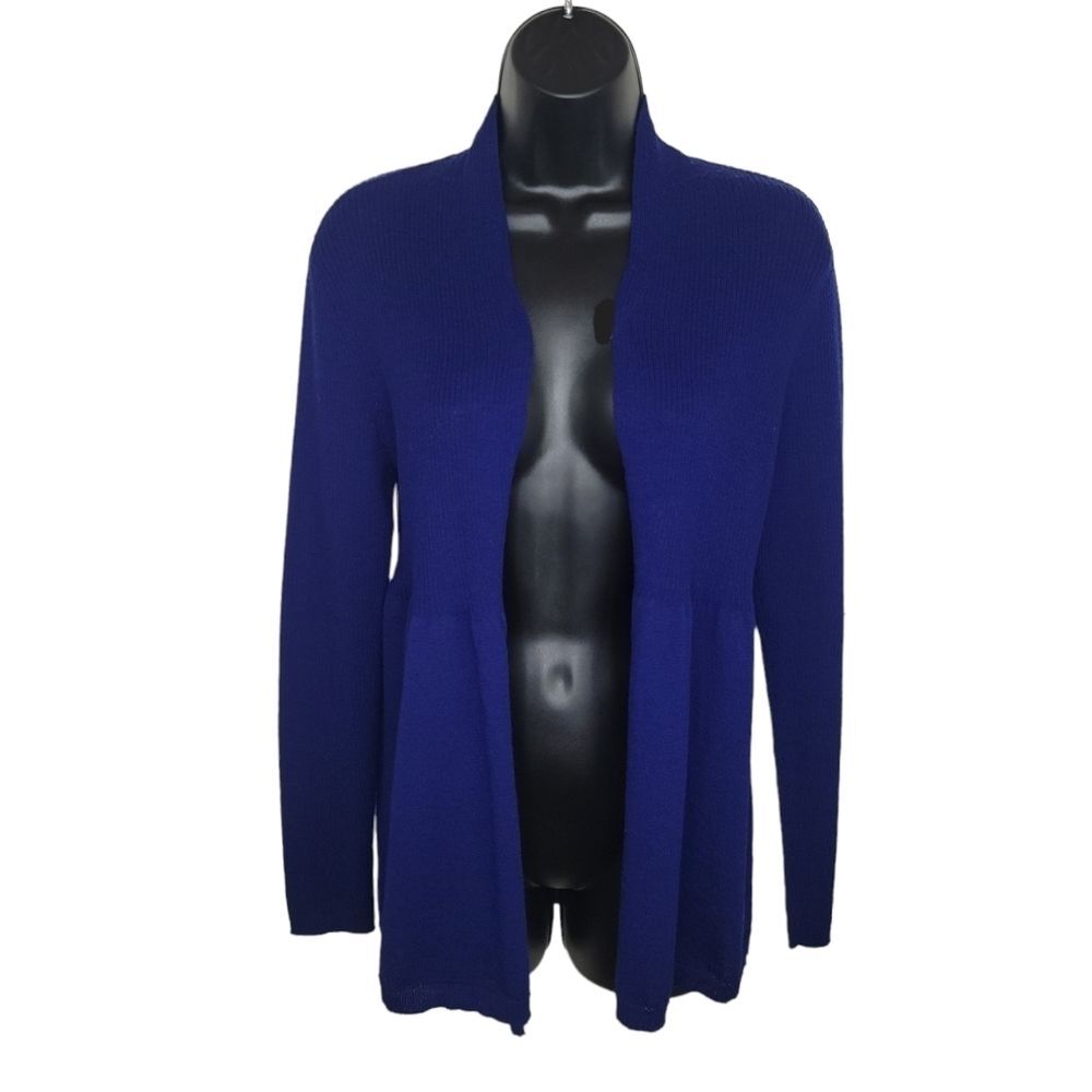 Eileen Fisher Women's open front wool cardigan sweater size XS